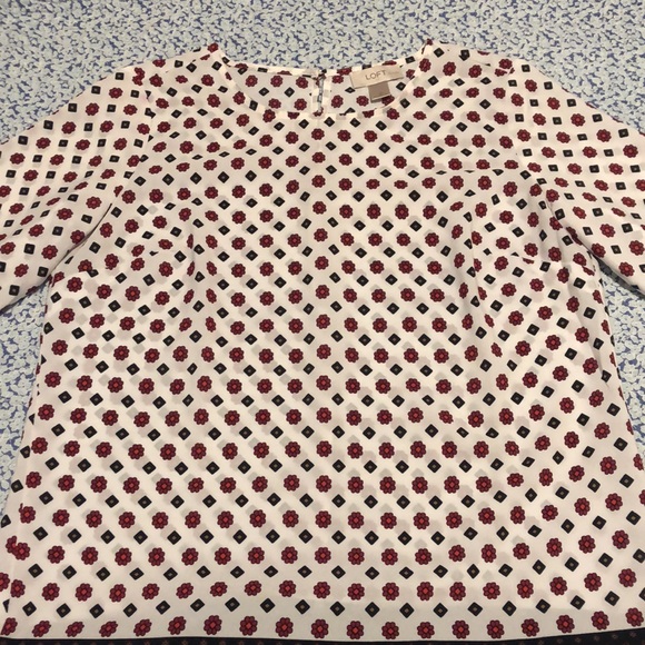 Loft Floral Blouse Size: SP - Picture 2 of 4